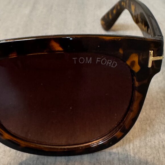 Unisex sunglasses brown tortoise shell designer - Picture 3 of 6